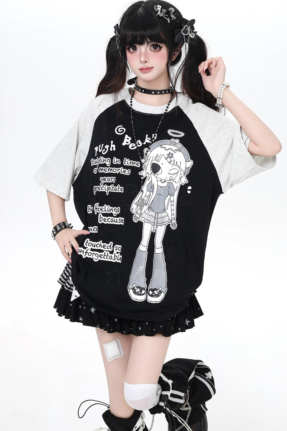 Subculture Dark Kawaii Loose T-Shirt