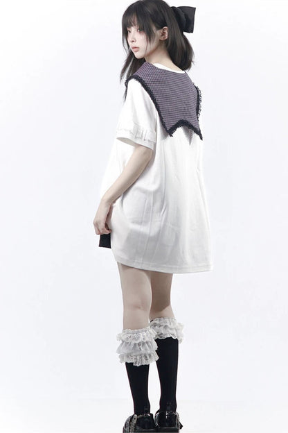 Grape Oolong T-Shirt Dress + Accessories