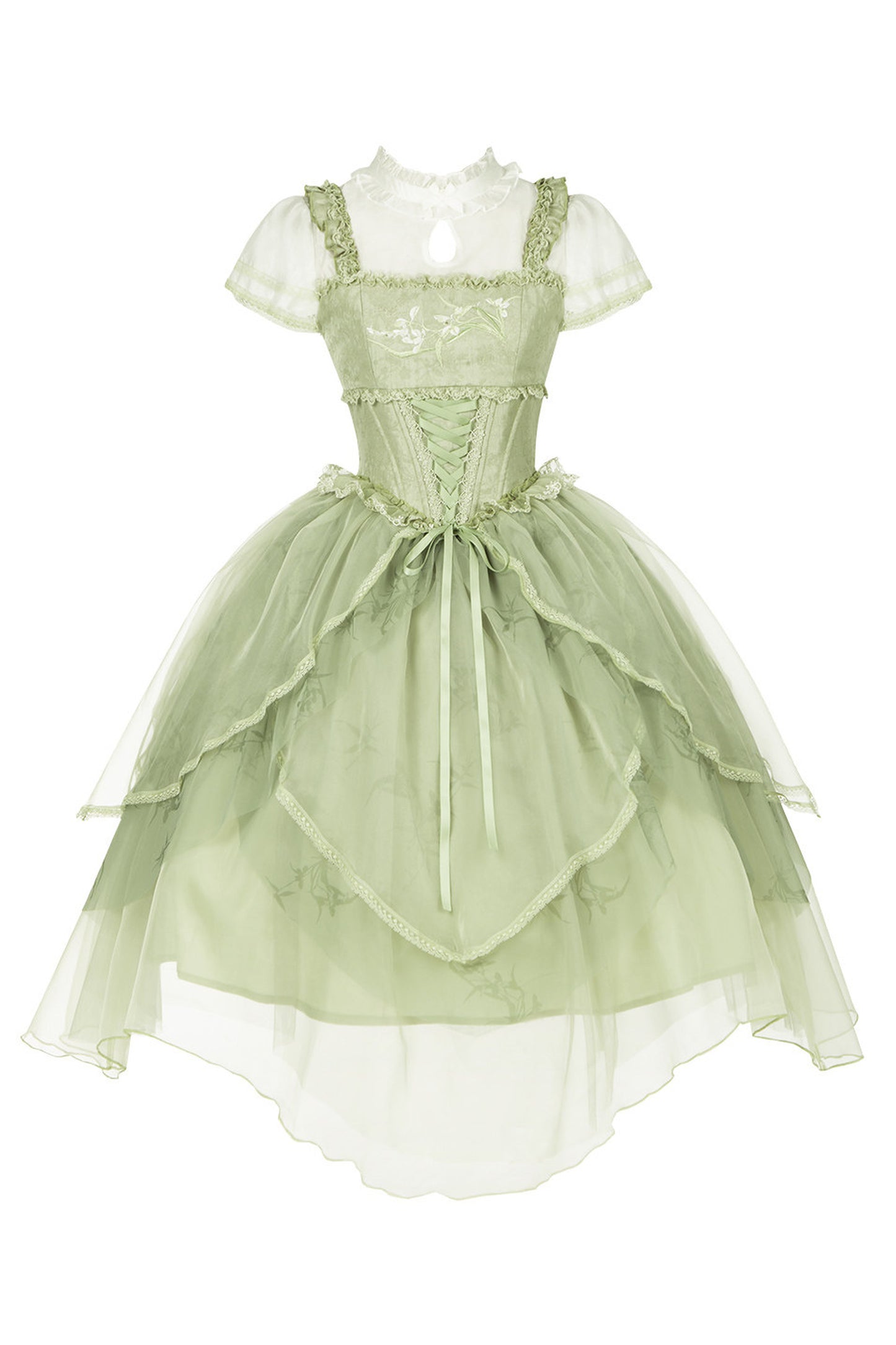 Robe de princesse chinoise romantique + accessoires