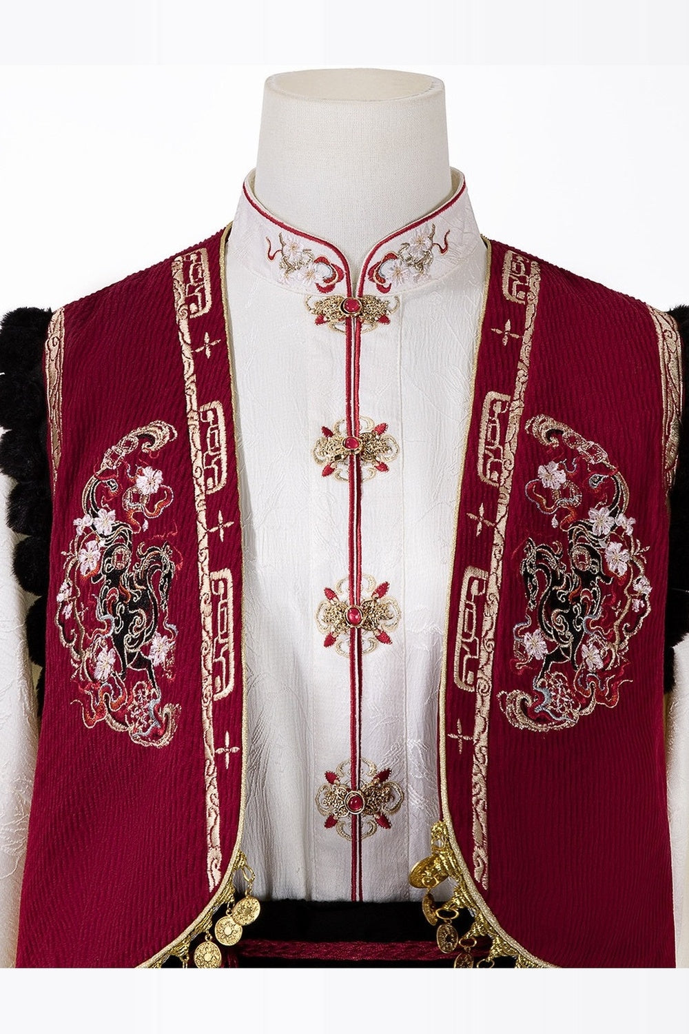 Ethnic Vest and Pants Set-Up