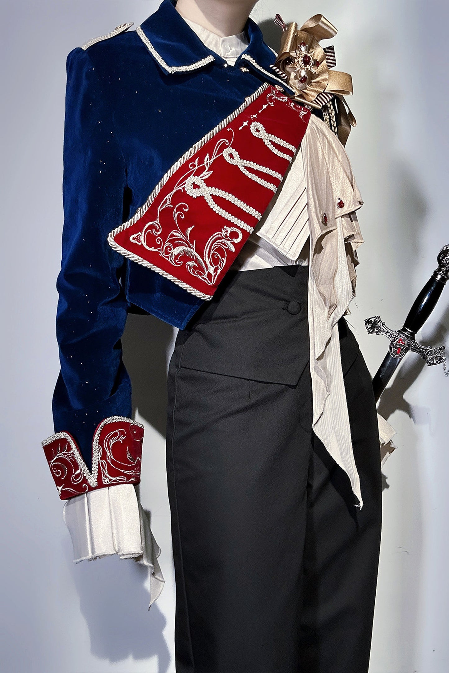 Prinz-Krönungs-Militärmantel-Set