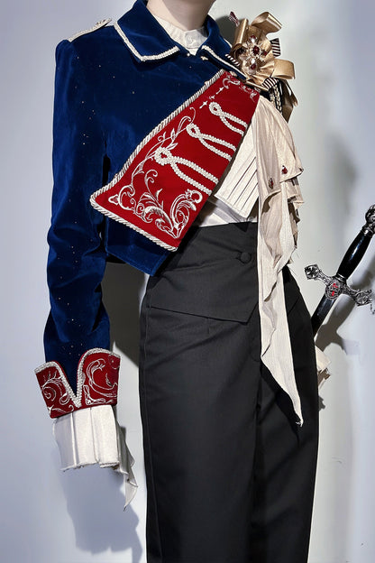 Prinz-Krönungs-Militärmantel-Set