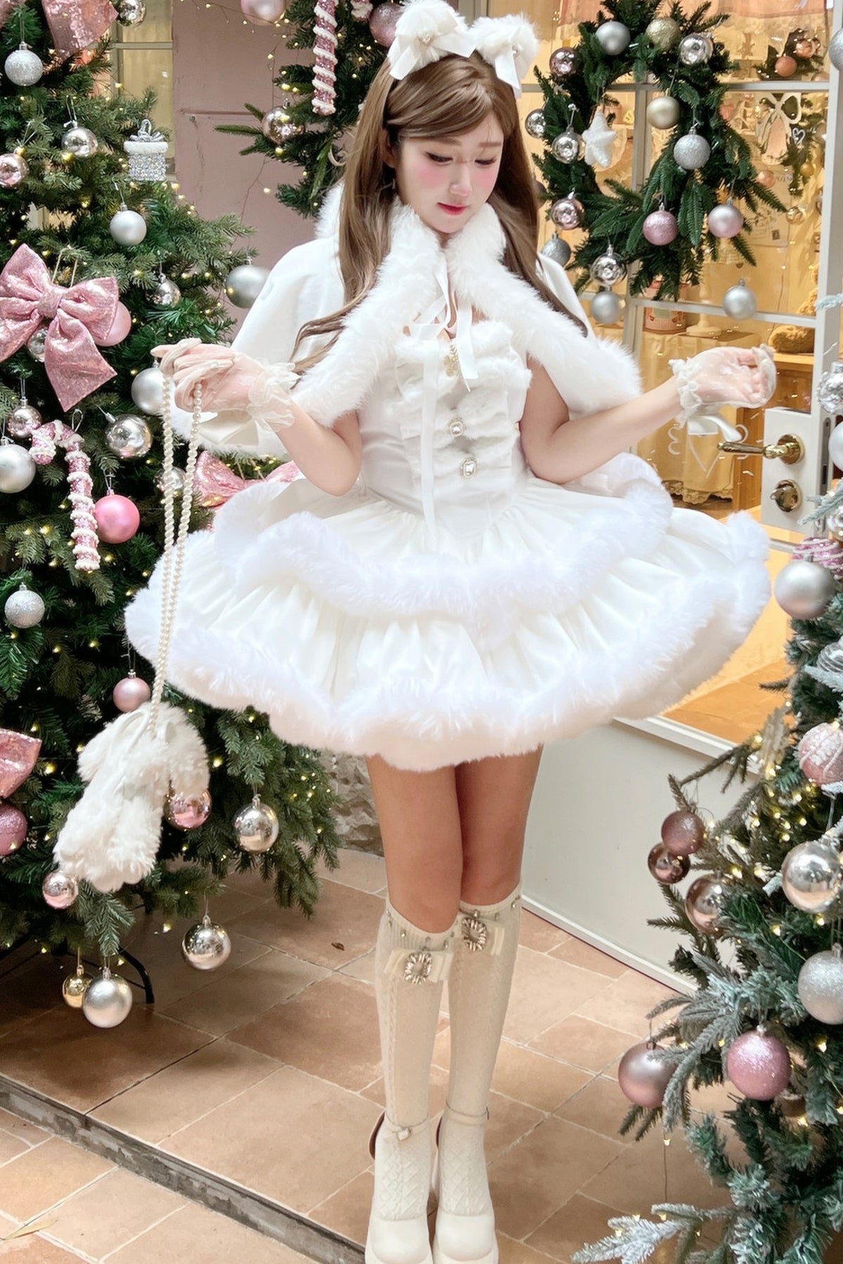 Snow Bunny Princess Dress