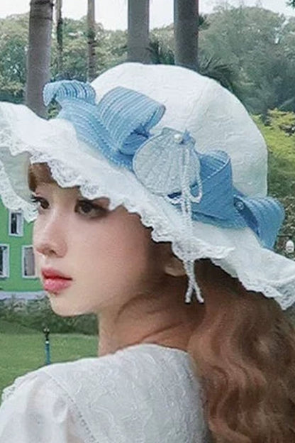 Blue Marine Fairy Lace Lolita Dress + Top + Skirt