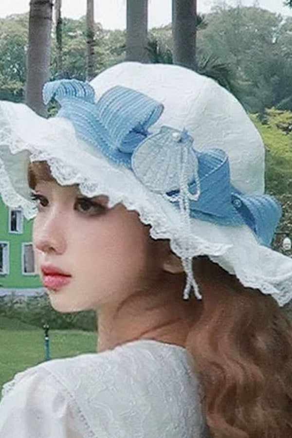 Blue Marine Fairy Lace Lolita Dress + Top + Skirt