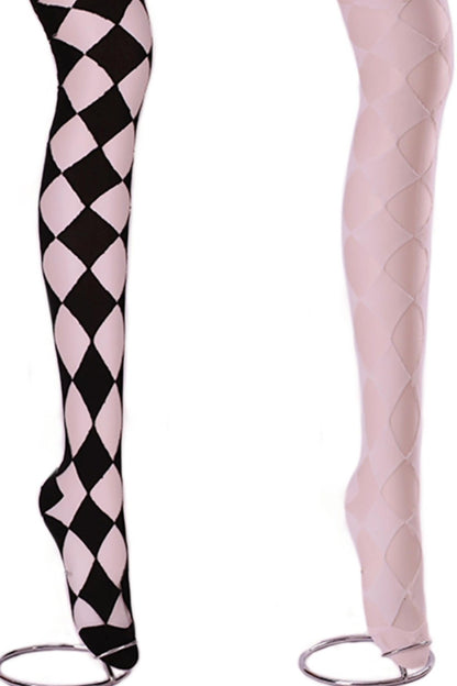 Diamond Pattern Lolita Socks