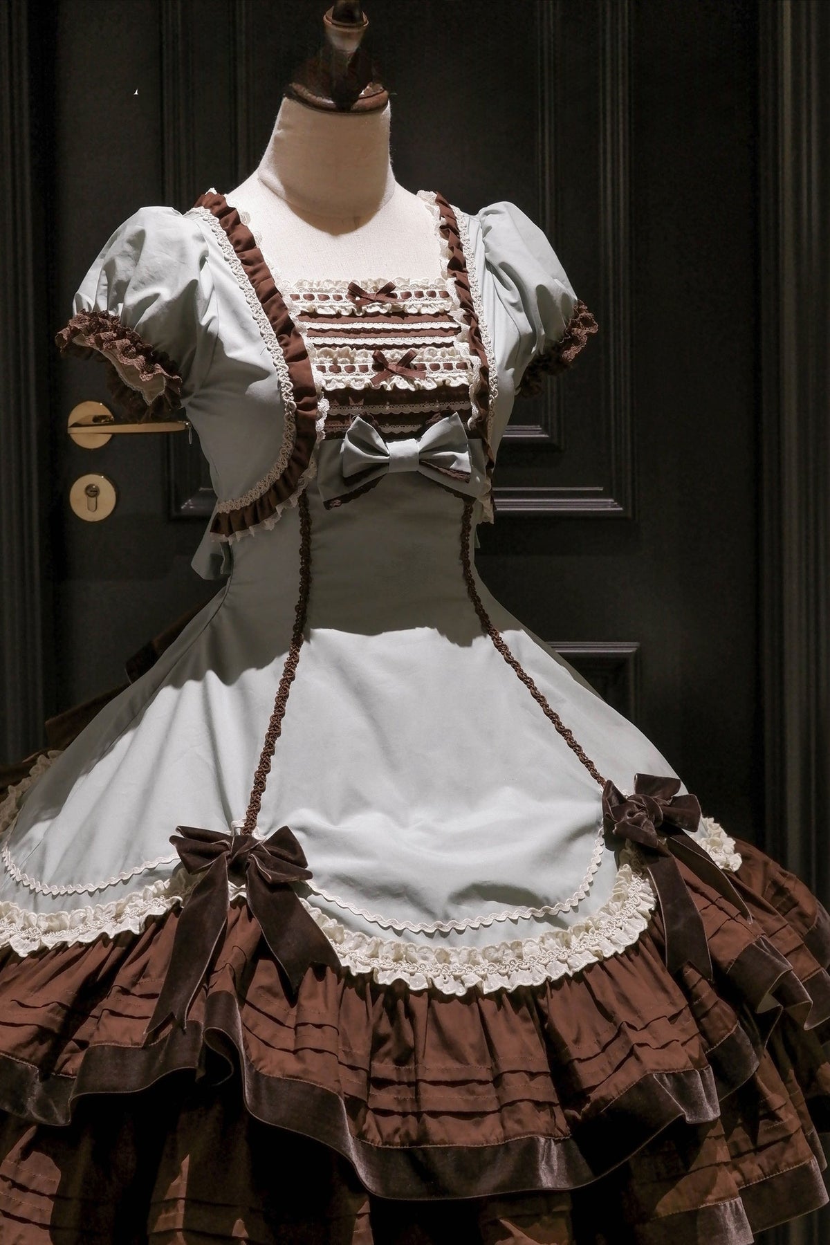 Robe lolita style poupée victorienne