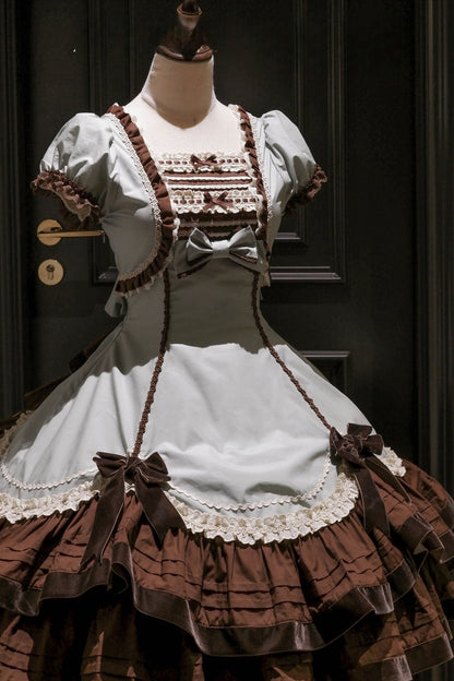 Robe lolita style poupée victorienne