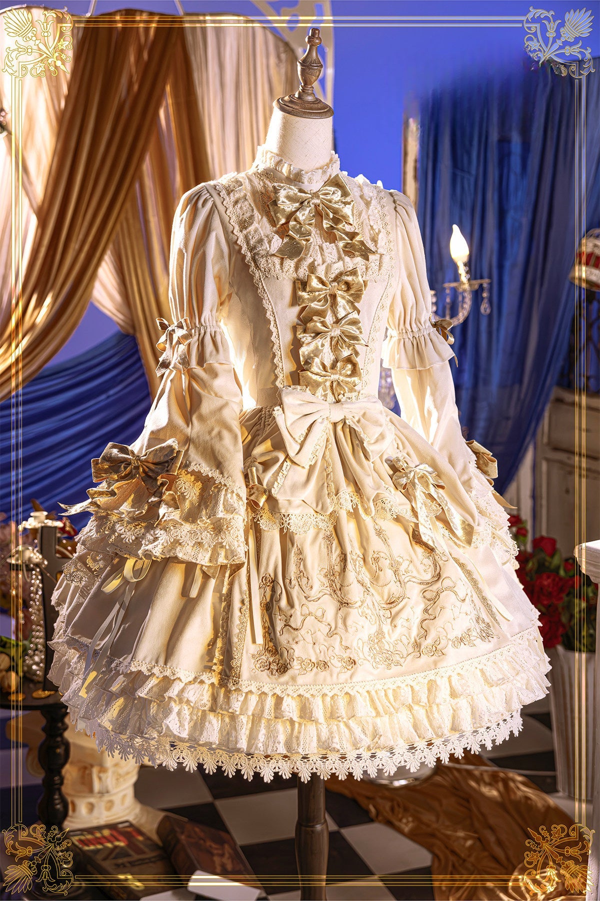 Completo da abito Lolita Thorn Rose