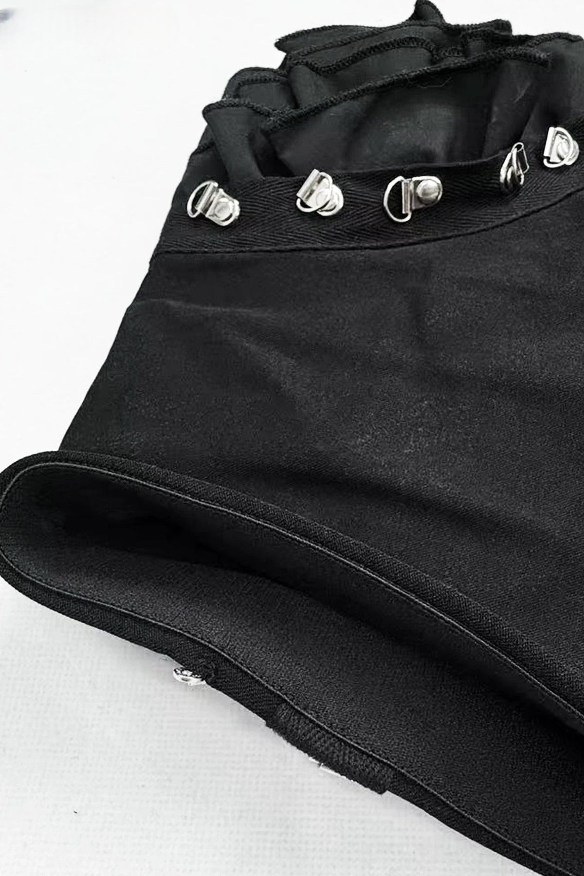 Gothic Wide-Leg Shorts