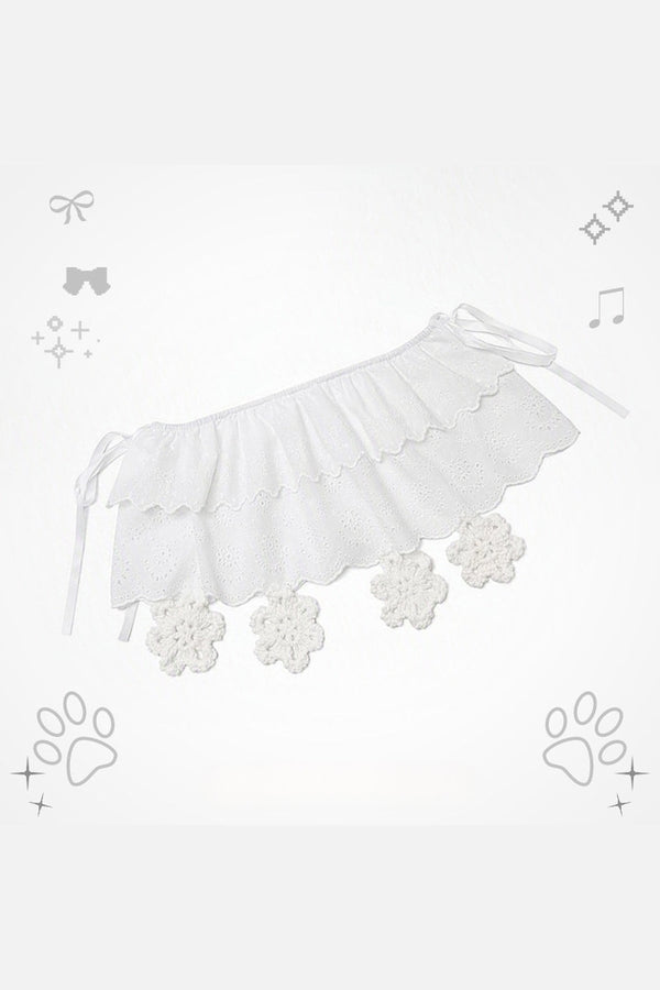 Hooded Fleece Jacket Skirt Set-Up