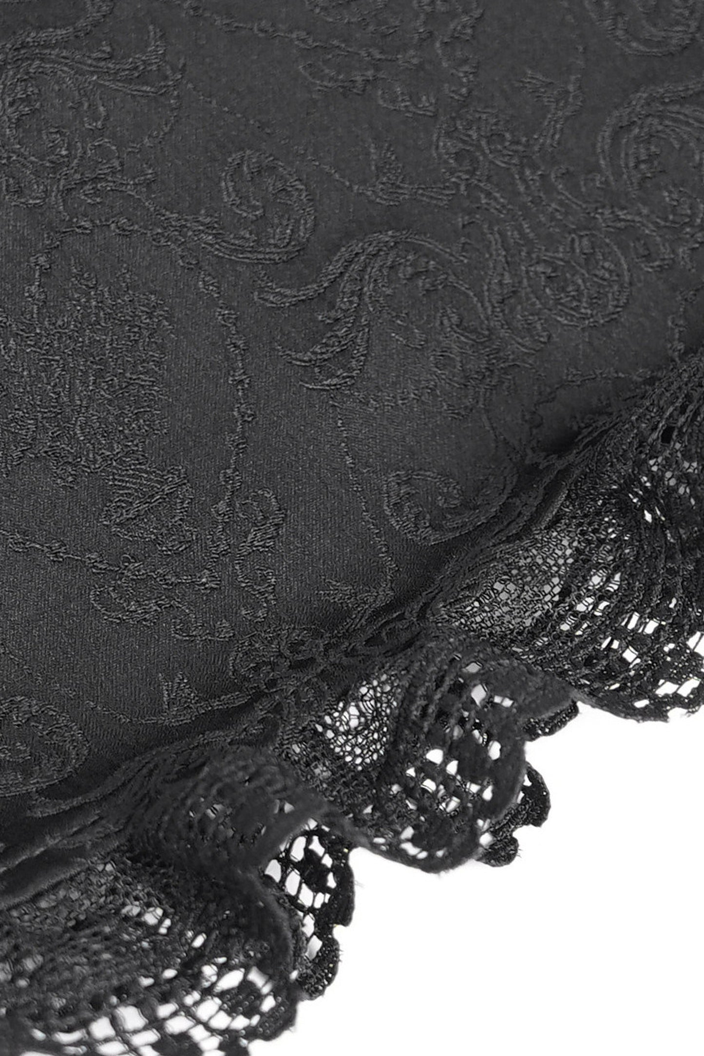 Chemise gothique à laçage et manches princesse