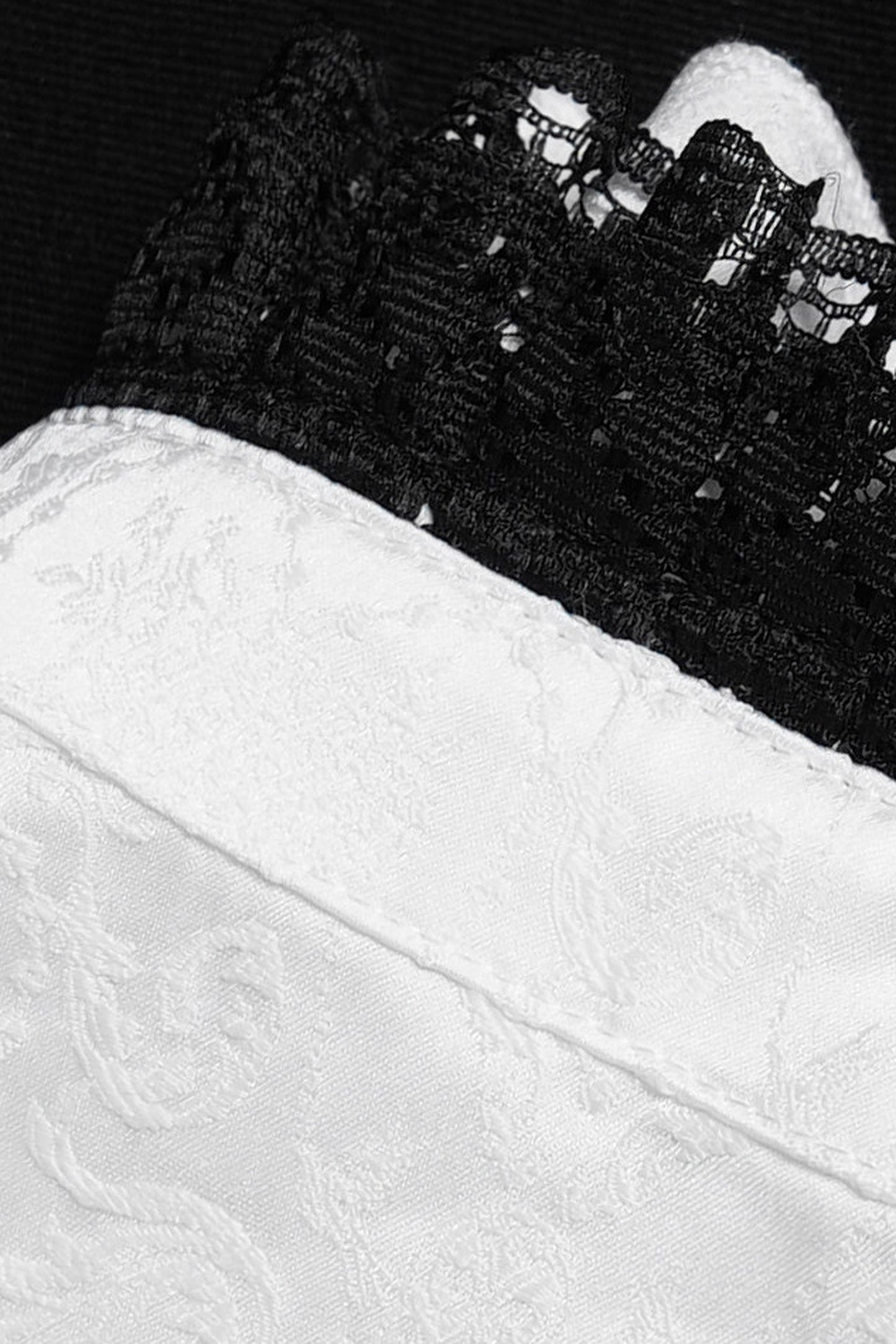 Chemise gothique à laçage et manches princesse