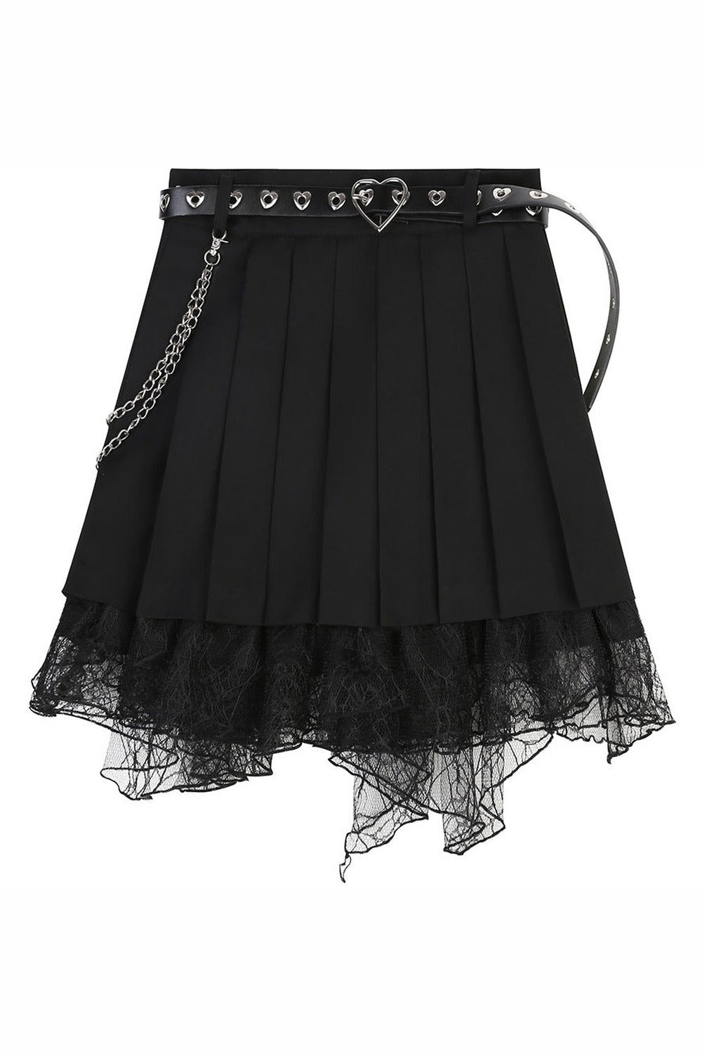Dark Subculture Butterfly Sweatshirt + Skirt