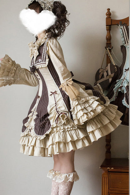 Robe lolita style poupée victorienne