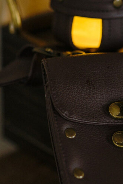 Steampunk Multi-Layer Waist Bag