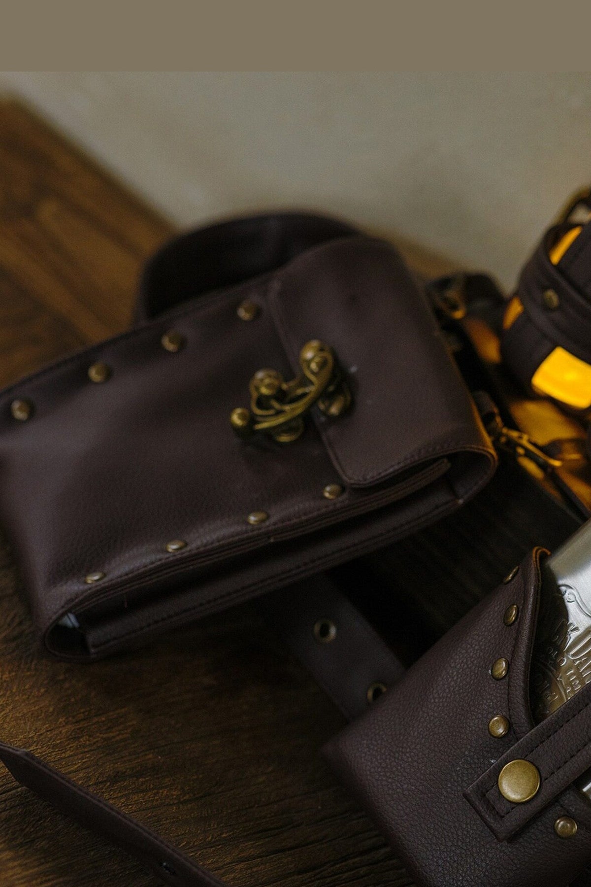 Steampunk Multi-Layer Waist Bag