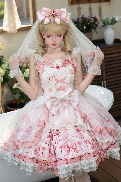 Strawberry Cupid Bunny Lolita-Accessoire