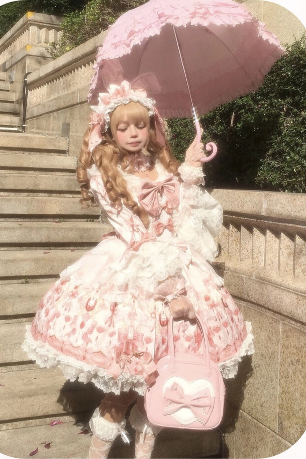 Strawberry Cupid Bunny Lolita-Accessoire