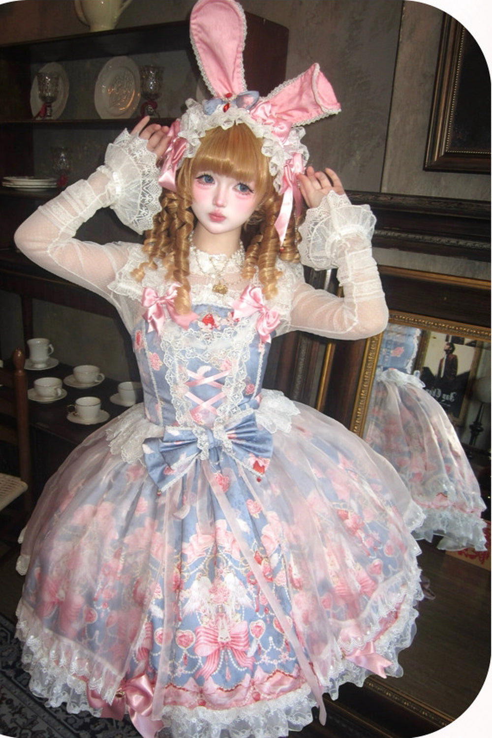 Strawberry Cupid Bunny Lolita-Accessoire
