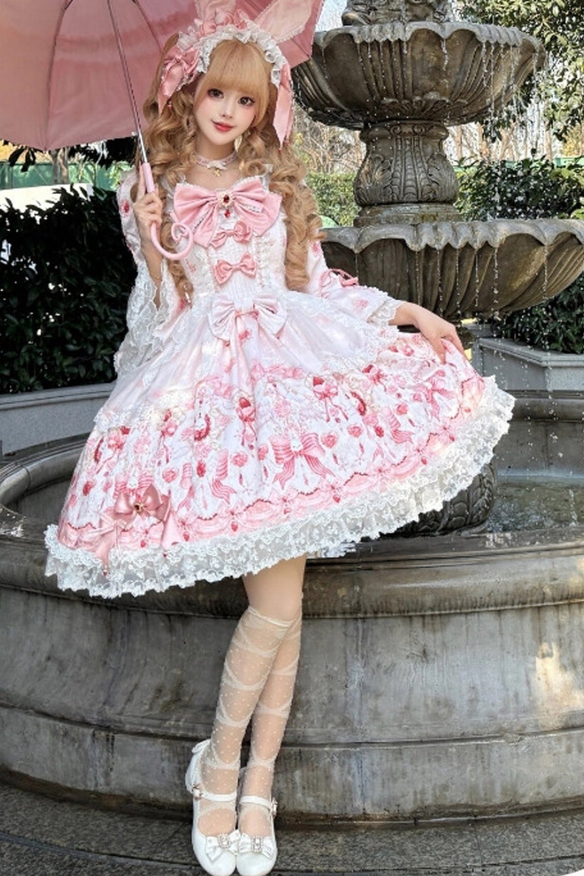 Strawberry Cupid Bunny Lolita-Accessoire