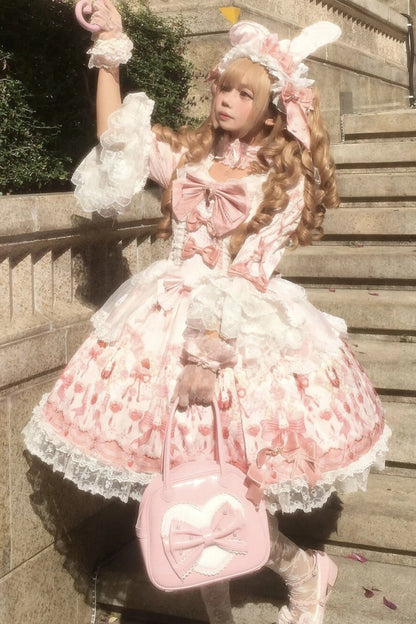 Strawberry Bunny JSK Strap Dress