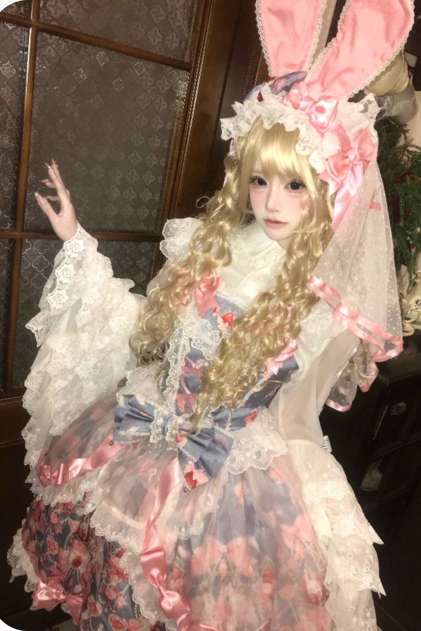 Strawberry Bunny JSK Strap Dress