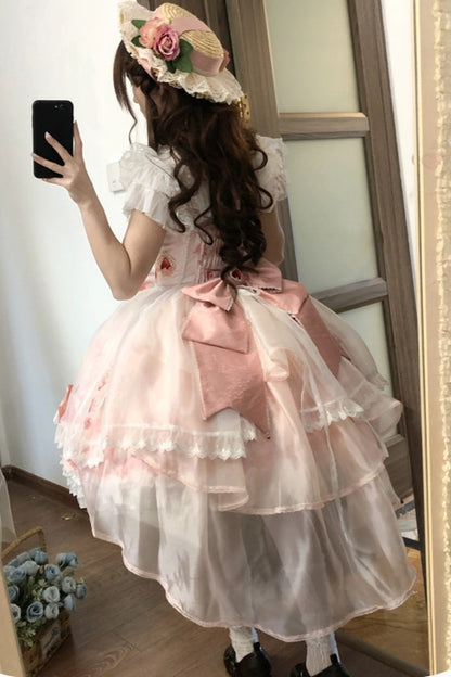 Strawberry Bunny JSK Strap Dress
