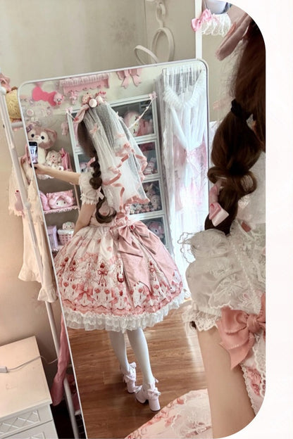 Strawberry Bunny JSK Strap Dress