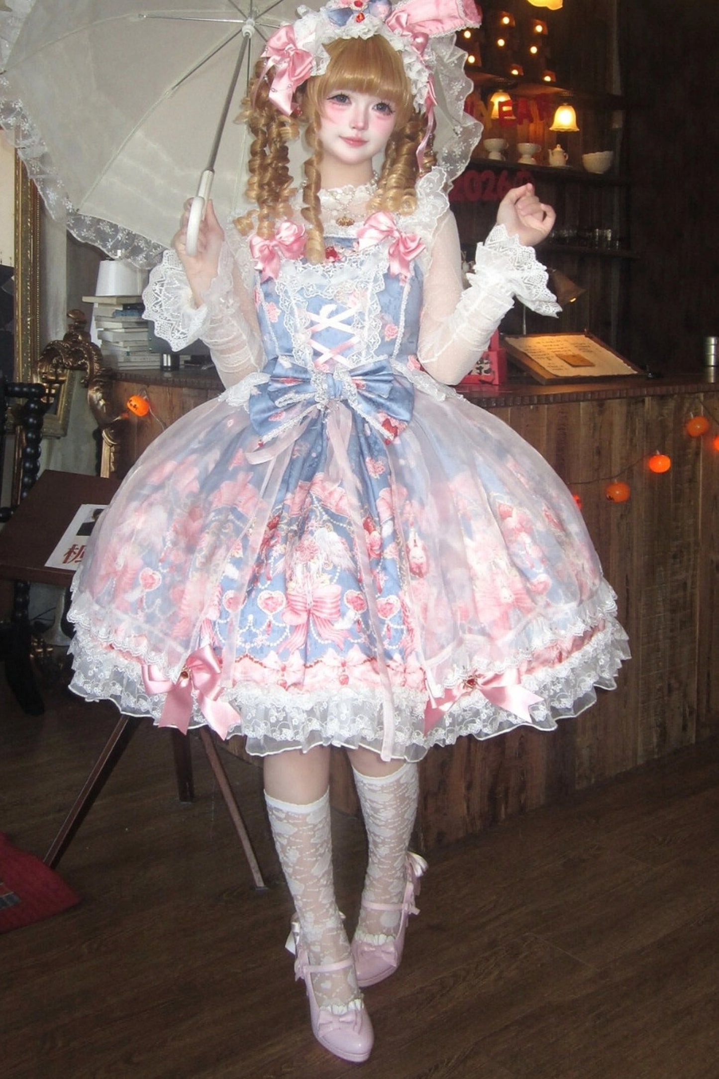 Strawberry Bunny JSK Strap Dress