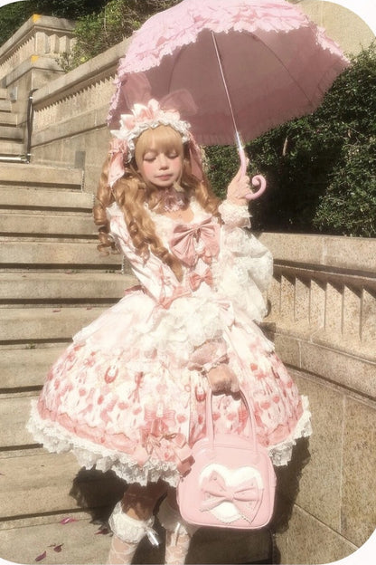 Strawberry Bunny JSK Strap Dress