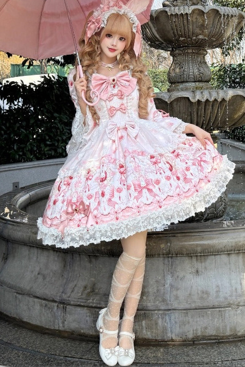 Strawberry Bunny JSK Strap Dress