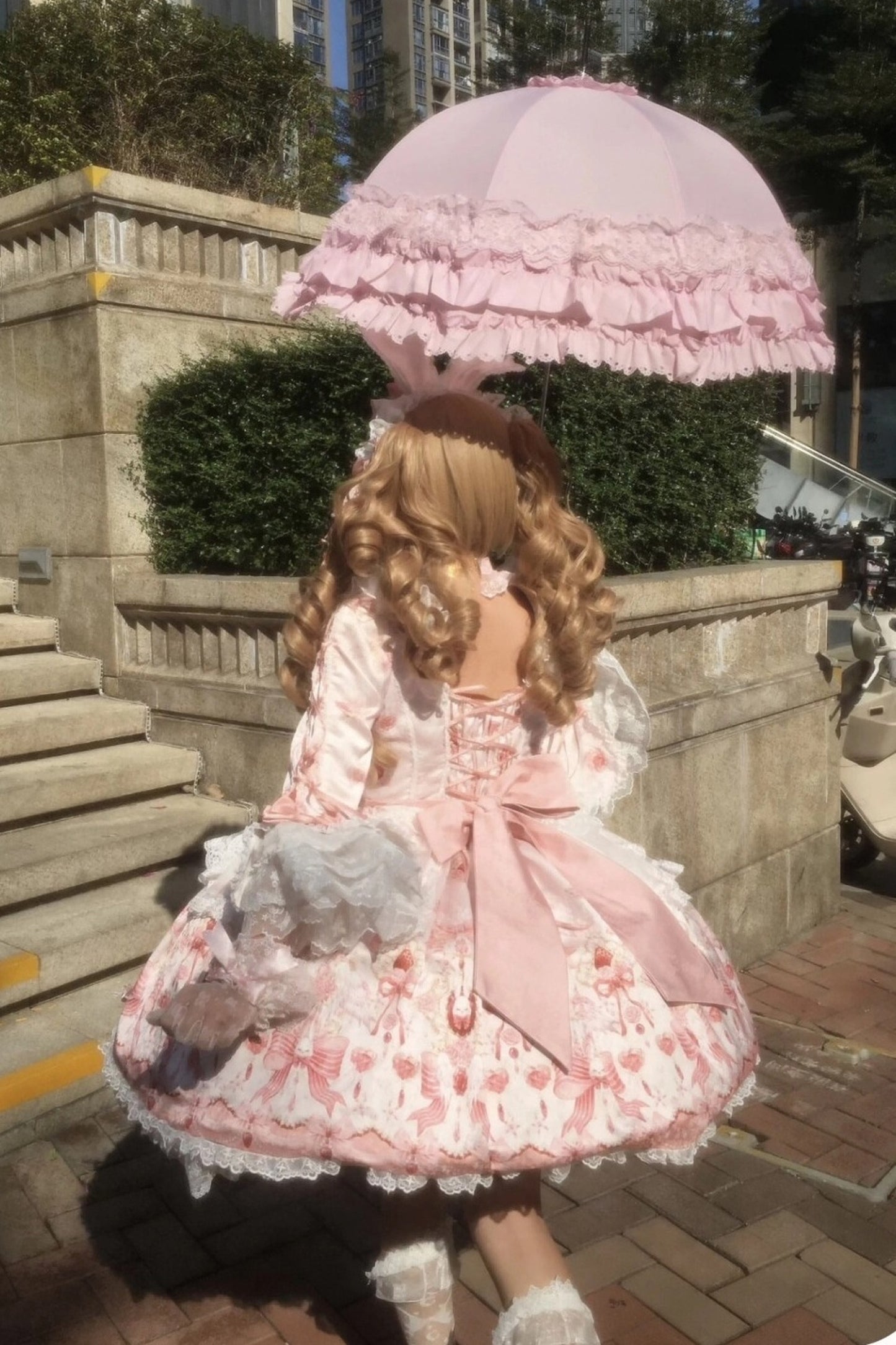 Strawberry Bunny JSK Strap Dress