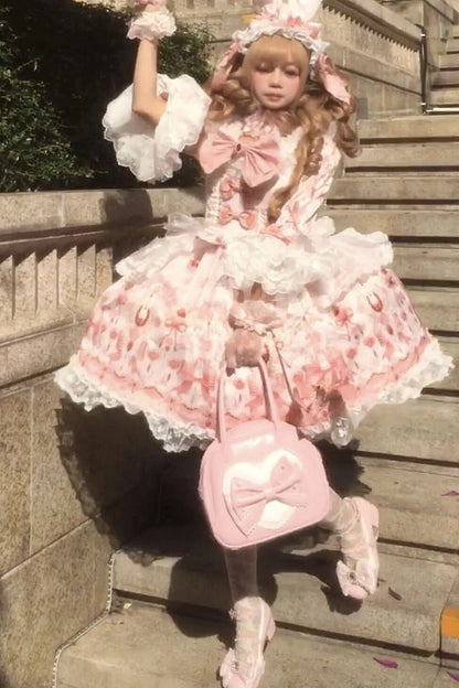 Strawberry Bunny JSK Strap Dress