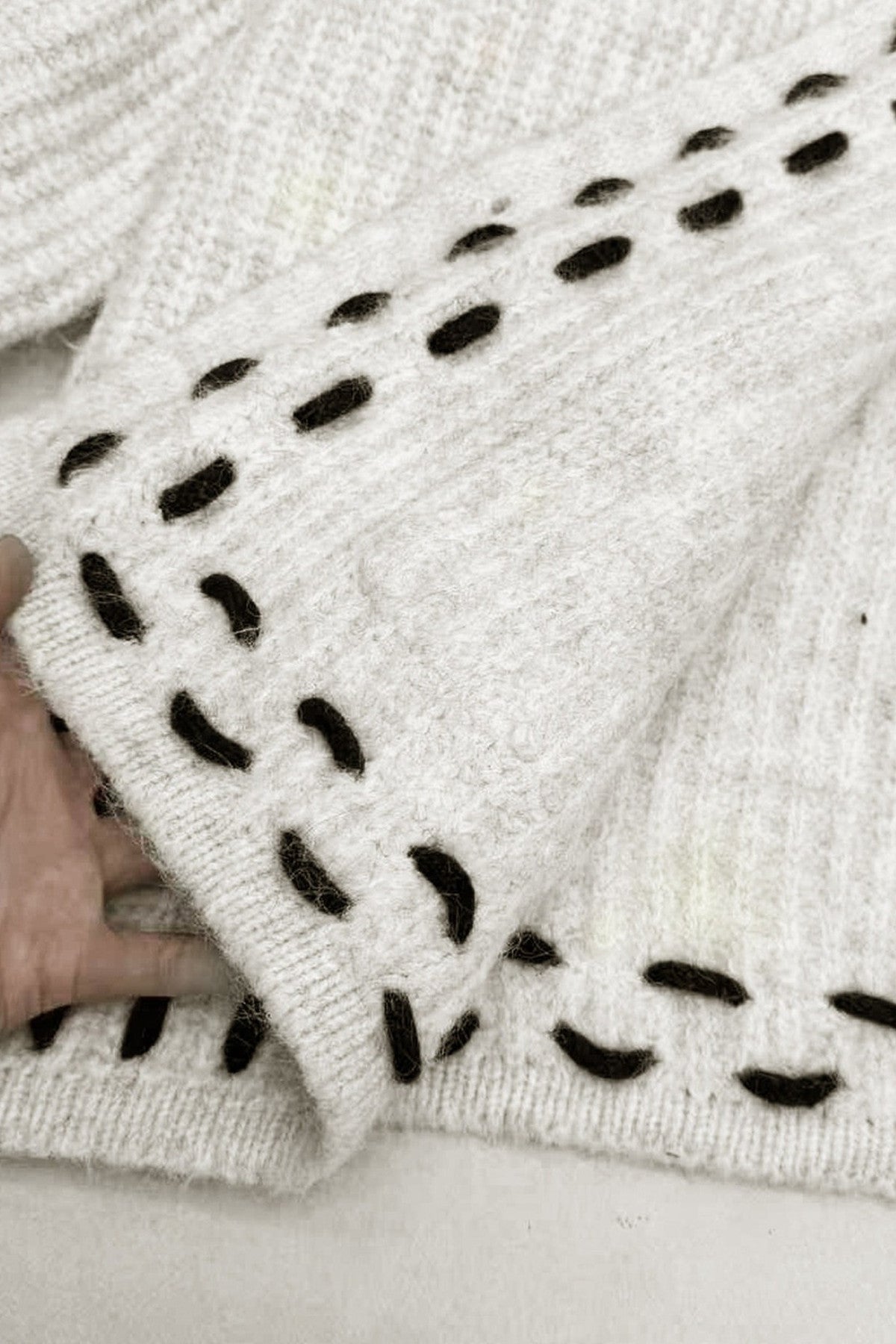 Cashmere Cotton Knit Cardigan
