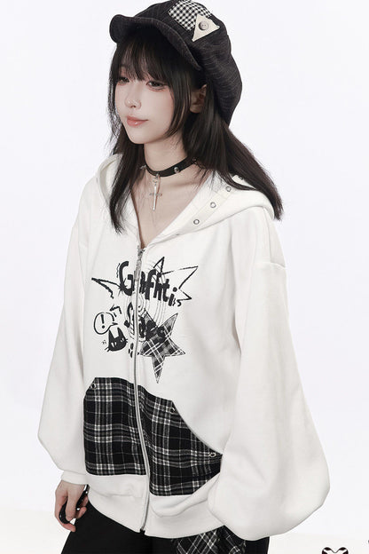 Plaid Shawl Jacket Set-Up