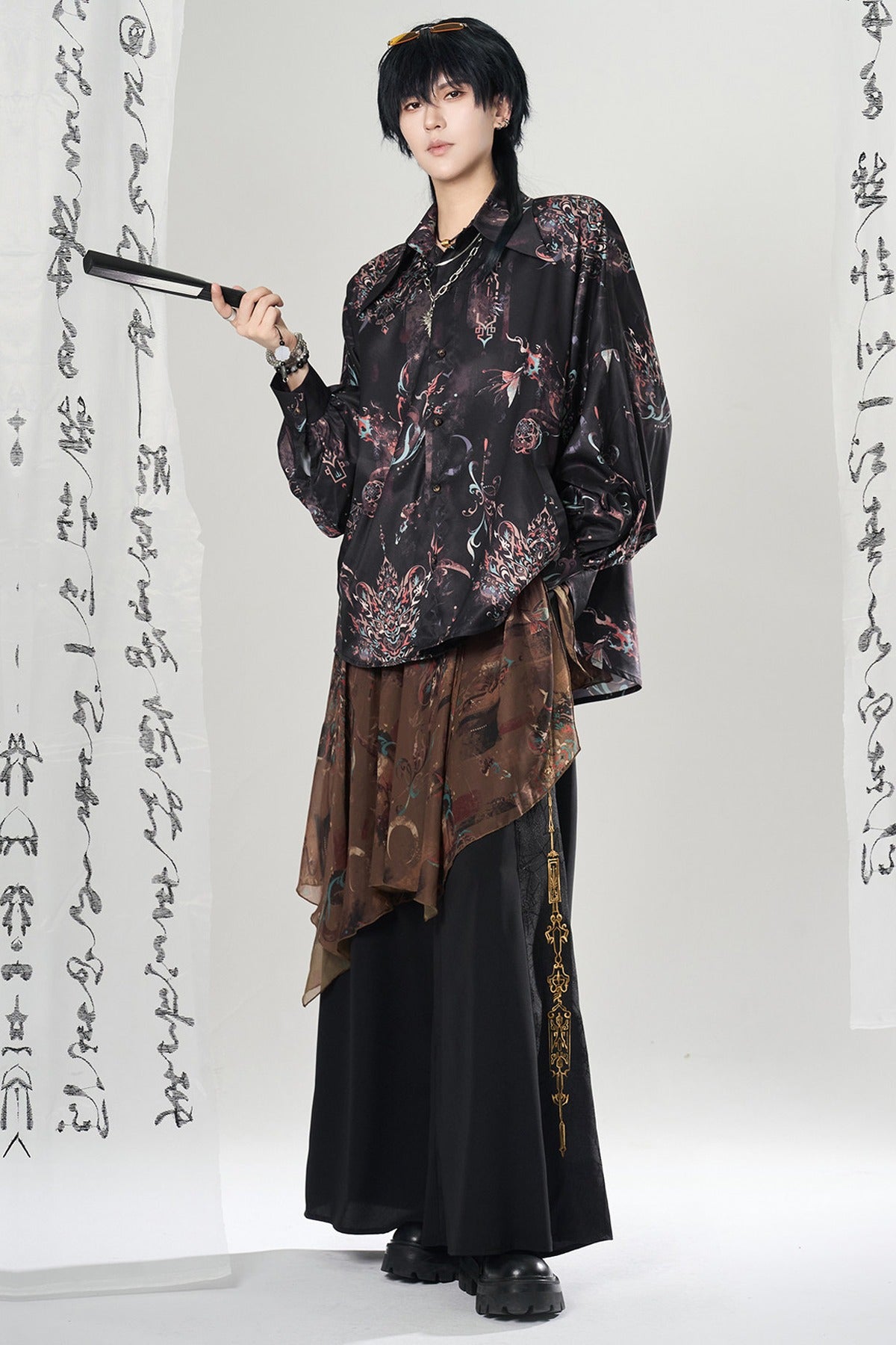 Unisex Loose Long Sleeve Shirt