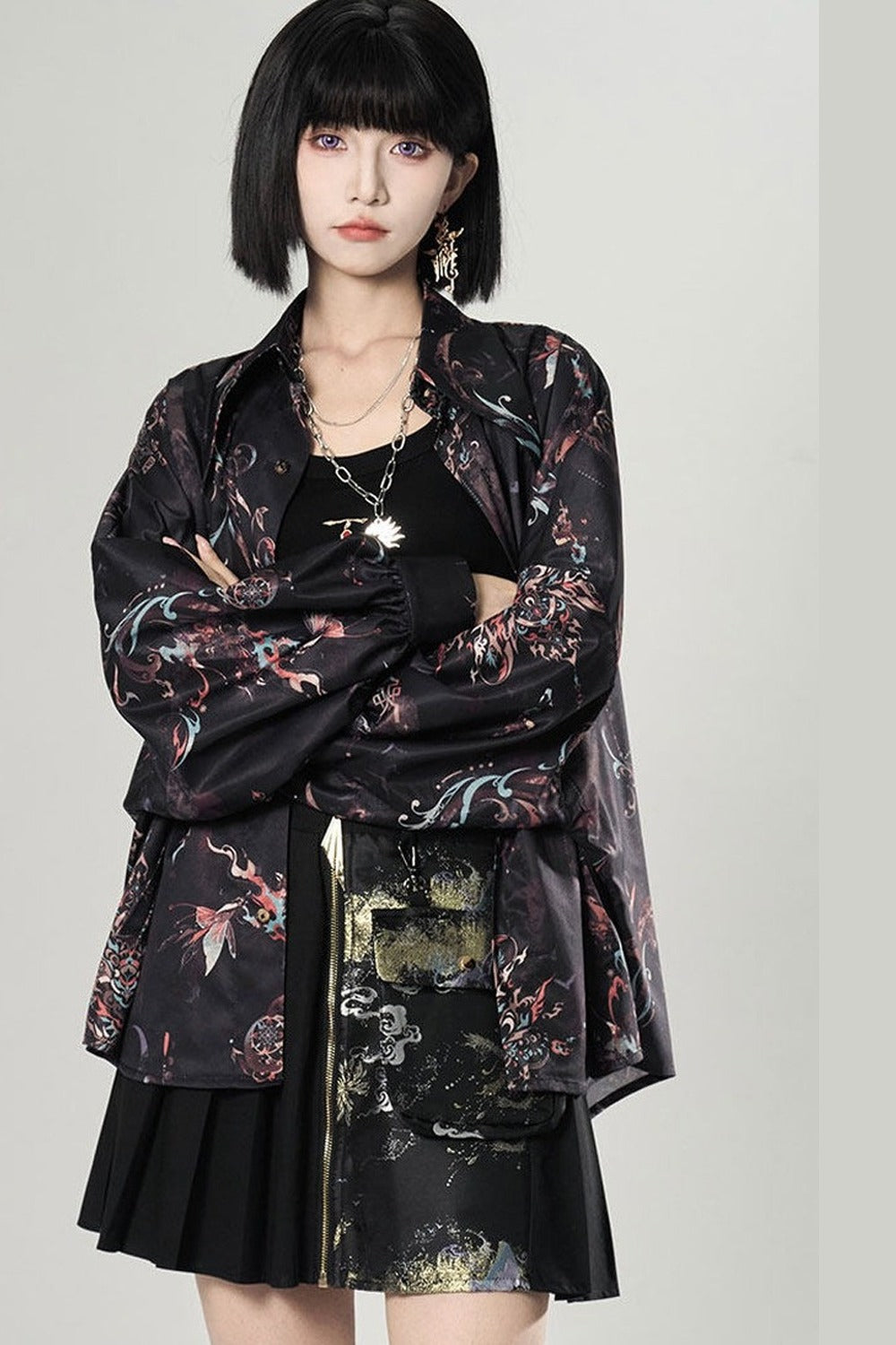 Unisex Loose Long Sleeve Shirt