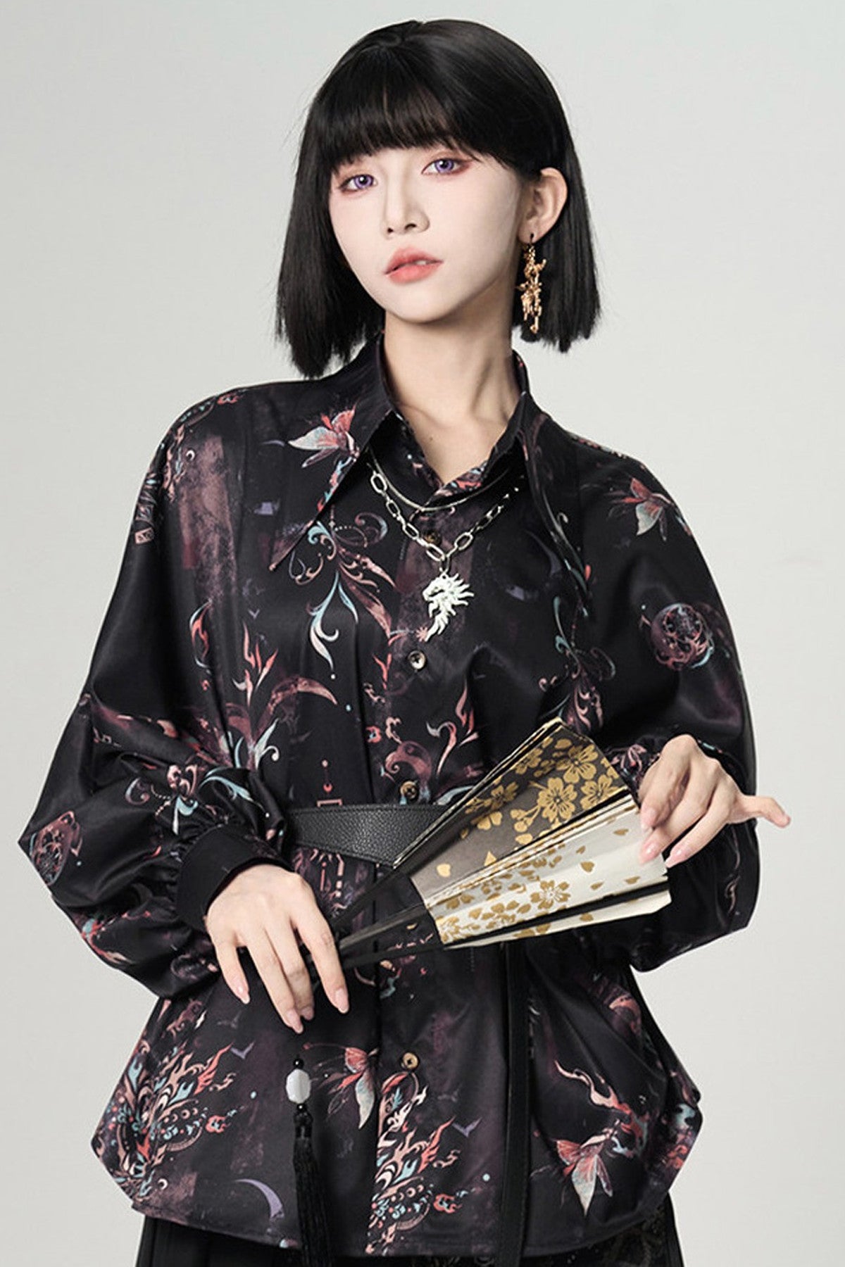 Unisex Loose Long Sleeve Shirt