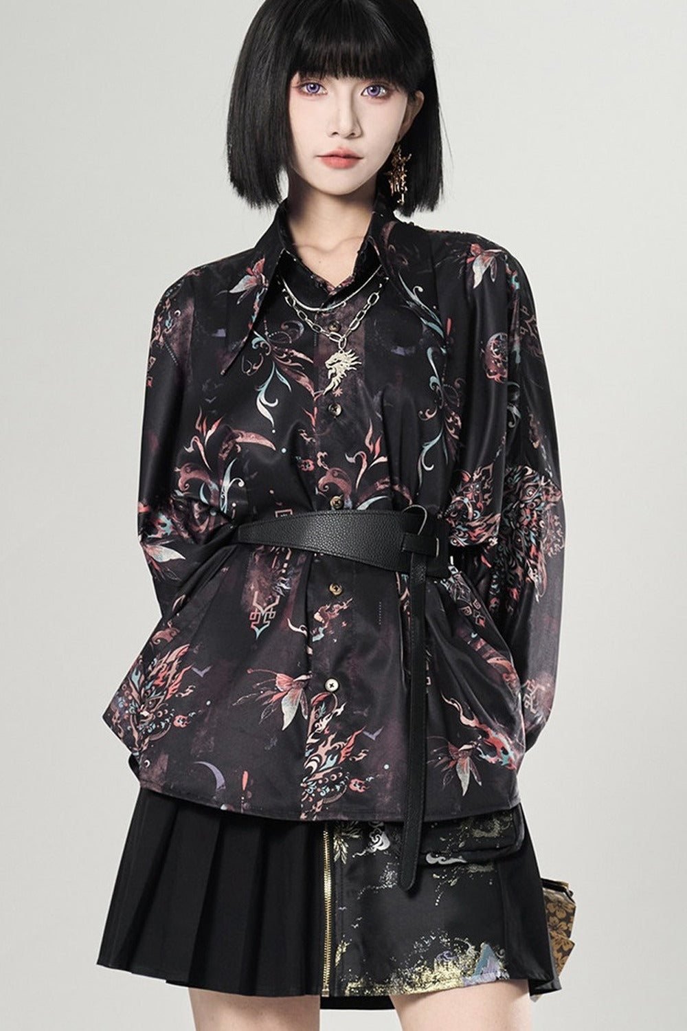 Unisex Loose Long Sleeve Shirt