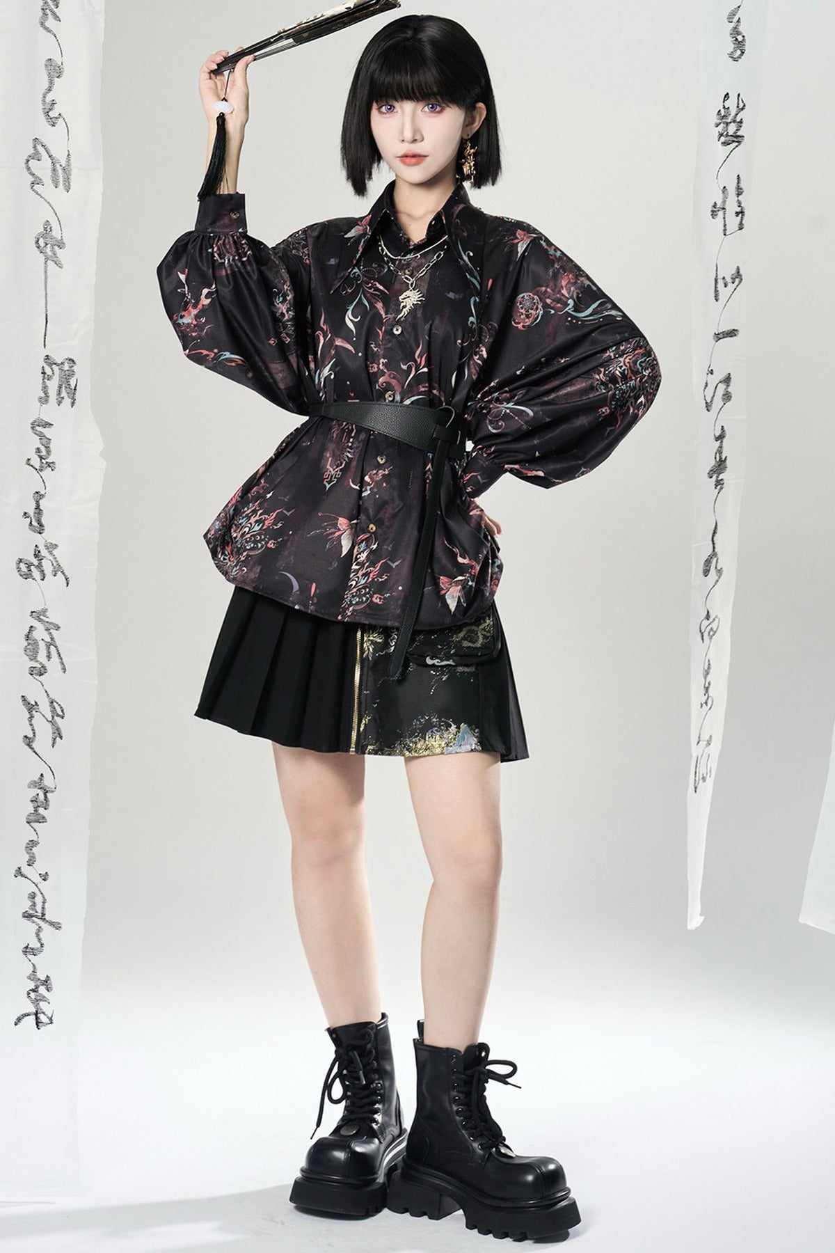 Unisex Loose Long Sleeve Shirt