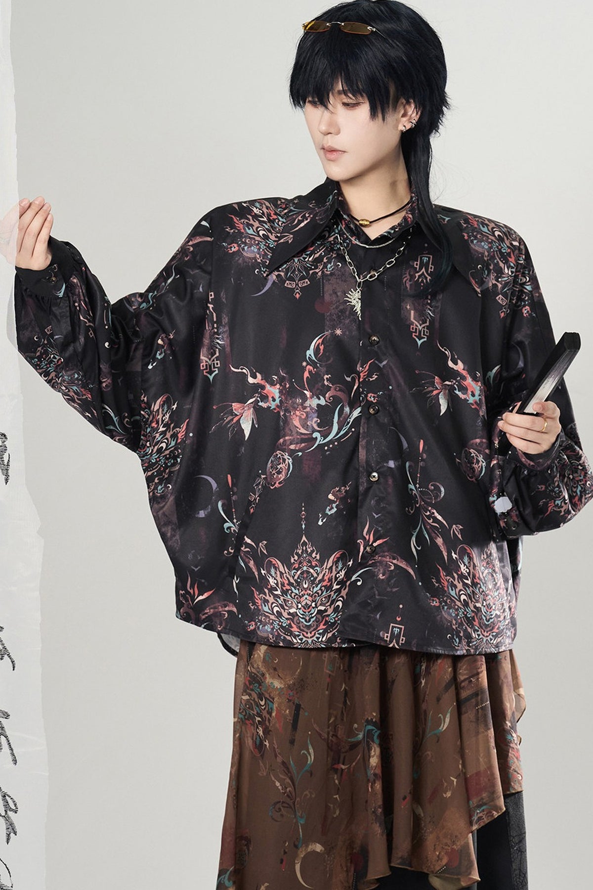 Unisex Loose Long Sleeve Shirt