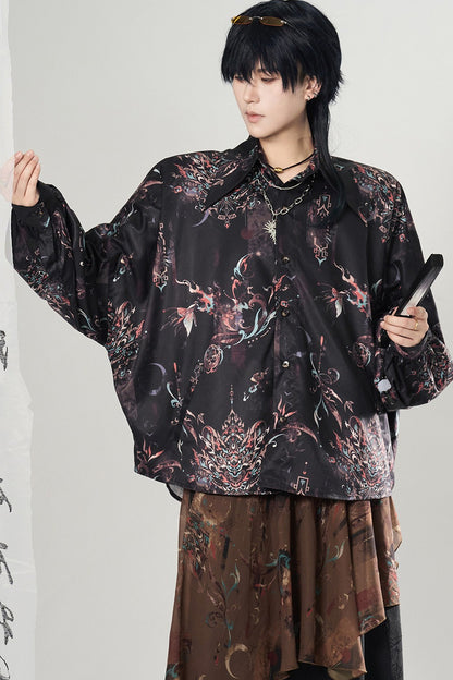 Unisex Loose Long Sleeve Shirt