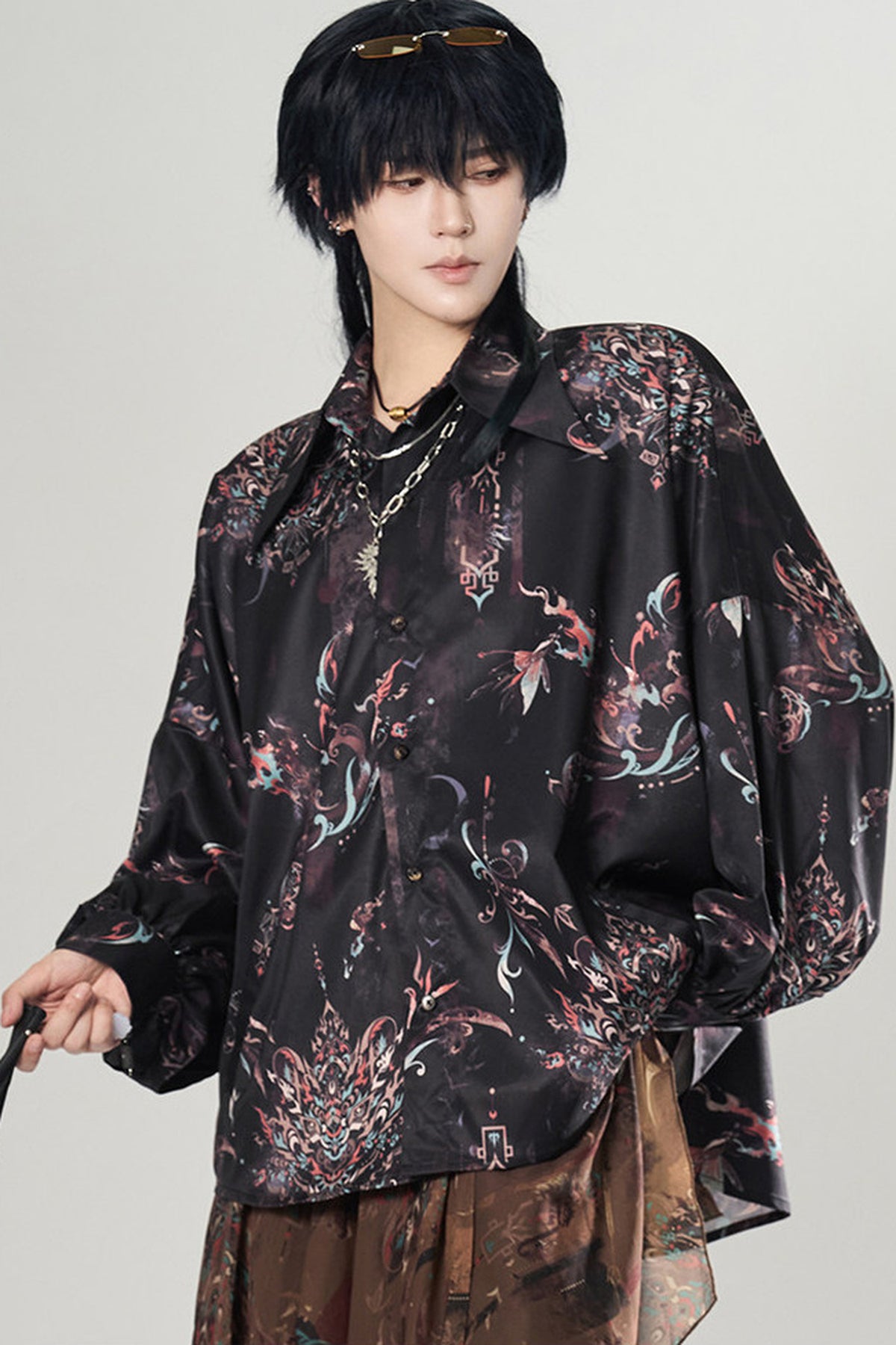 Unisex Loose Long Sleeve Shirt