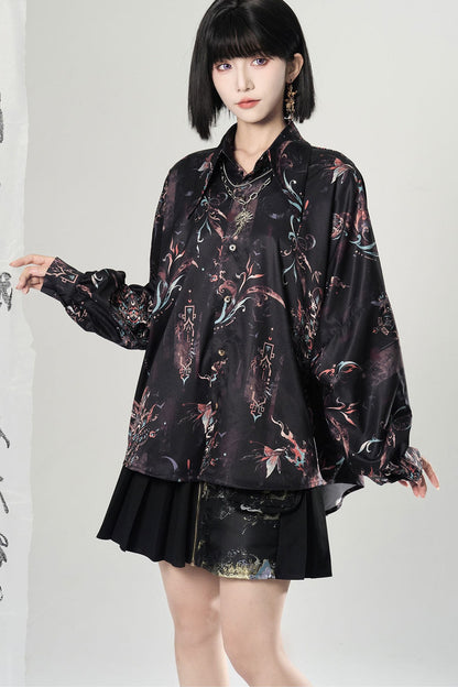 Unisex Loose Long Sleeve Shirt