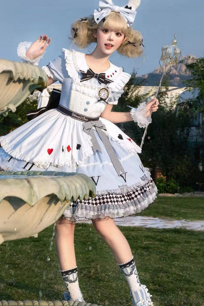 Candy Rabbit Alice Timepiece Lolita Dress