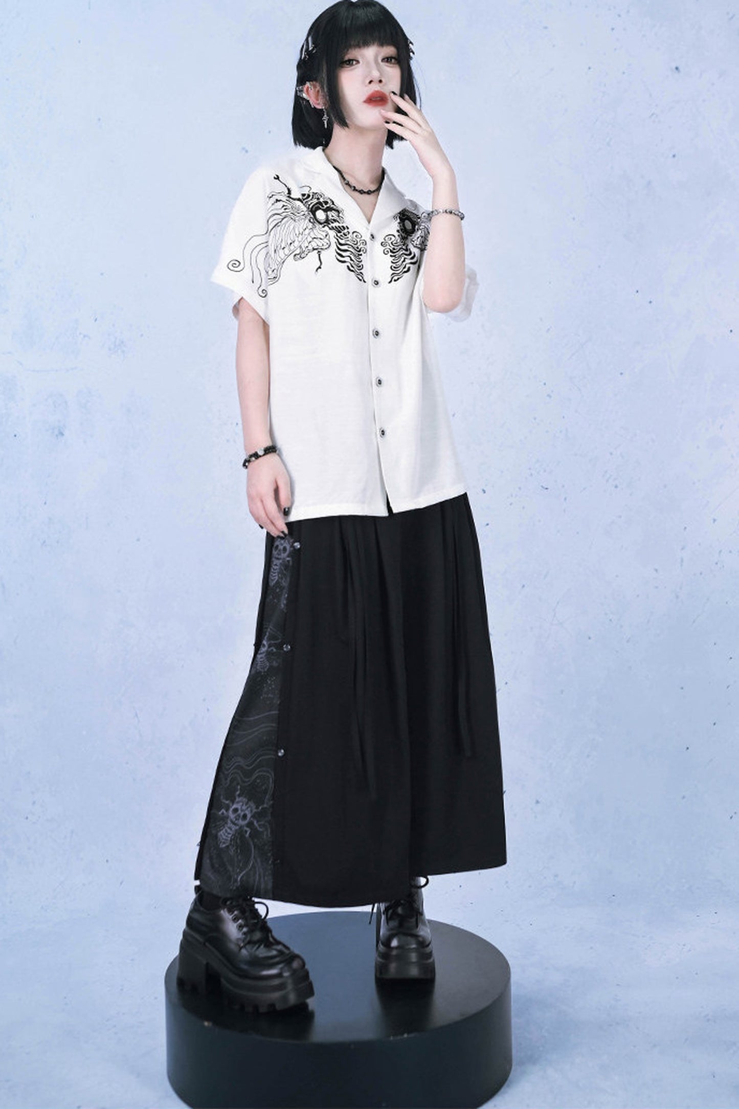 Asymmetrische weite Ghost-Hose