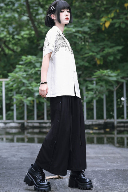 Asymmetrische weite Ghost-Hose