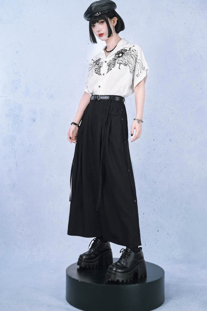 Asymmetrische weite Ghost-Hose