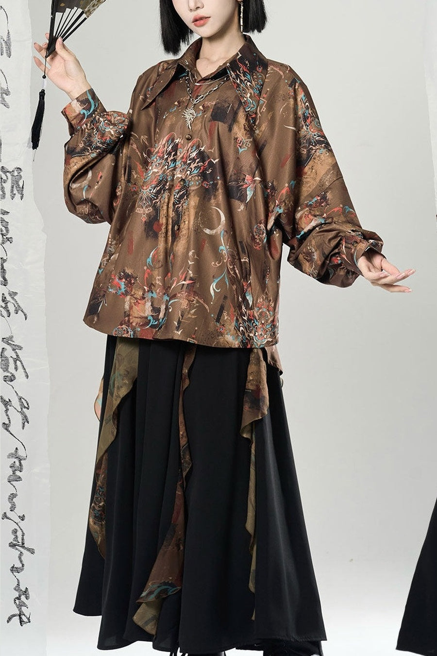 Unisex Loose Long Sleeve Shirt